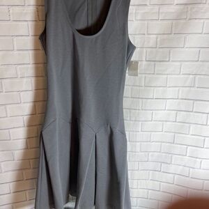 Devlin X Nordstrom Grey Drop Pleated‎ Dress…